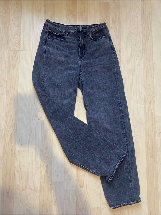 American Eagle Outfitters Denim - American Eagle Outfitters High Waisted Straight Leg Baggy Jean